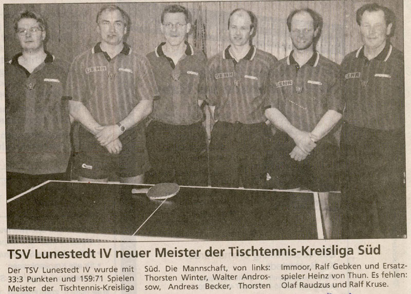 Meister Kreisliga